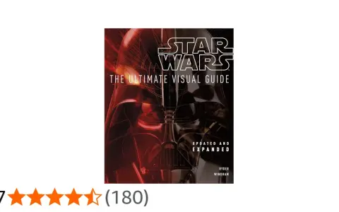 Guía visual definitiva de Star Wars, ideal para fans de todas las edades. Explora el universo con esta edición actualizada. Star Wars edad recomendada: ¡para todos!
