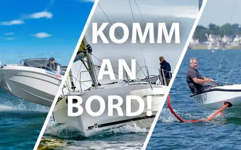 Komm an Bord! Erlebe die Faszination des Segelns und Motorbootfahrens. Ein Muss für jeden Wassersport-Fan und Podcast-Hörer.