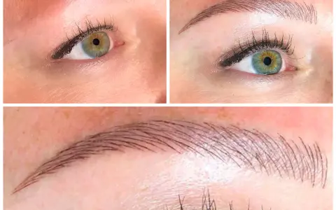 Ojos con mirada impactante y cejas perfectas gracias al microblading.