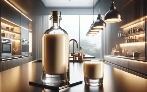 Elegancka butelka i szklanka z kremowym likierem. Zastanawiasz się, baileys co to? To idealny dodatek do wieczornego relaksu.