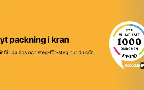 Guide för att byta packning i en gammal kran. Få tips och steg-för-steg instruktioner.