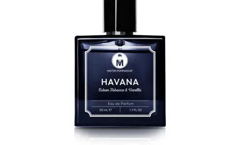 Eleganckie kuba perfumy Mister Pompadour Havana Cuban Tobacco & Vanilla.