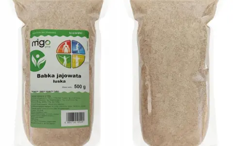 Babka jajowata łuska, 500g. Naturalny błonnik dla zdrowia. Co to jest? To produkt z Indii, wspierający trawienie.