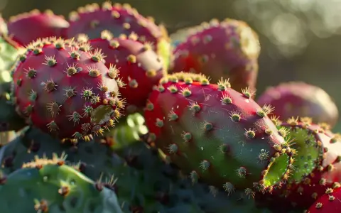 Close-up of ripe prickly pears, hinting at the amazing prickly pear oil benefits for skin and hair.