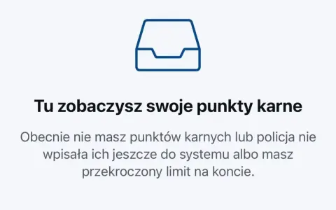 Tu sprawdzisz swoje punkty karne. Pamiętaj o taryfikatorze mandatów 2025, by uniknąć przekroczenia limitu.