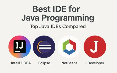 Vergleich der Top Java IDEs: IntelliJ IDEA, Eclipse, NetBeans und JDeveloper. Welches ist die beste Wahl für Java-Entwickler?