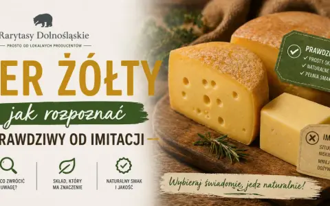 Ser żółty z prostym składem, naturalnymi składnikami i pełnią smaku. Wybieraj świadomie, jedz naturalnie!