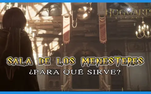 La **sala de los menesteres Hogwarts Legacy** se revela, un espacio mágico lleno de estantes y objetos.