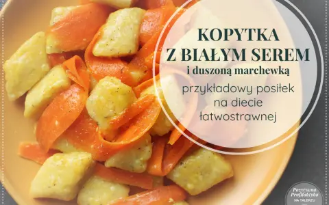 Kopytka z białym serem i marchewką – idealne na dietę lekkostrawną. Czy kopytka są lekkostrawne? Tak, zwłaszcza w takiej odsłonie!