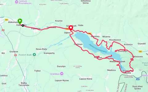 Trasa rowerowa wokół Jeziora Czorsztyńskiego. Velo Czorsztyn to malownicza pętla przez malownicze wsie i zamki.