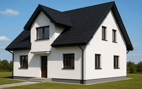 Jaki kolor elewacji do czarnej dachówki, aby uniknąć błędów w designie?
