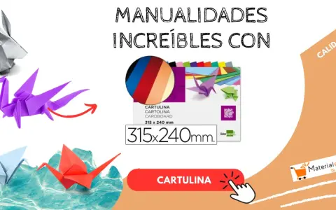 Origami de animales y grullas, ideas para decorar una cartulina. Paquete de cartulinas de colores.