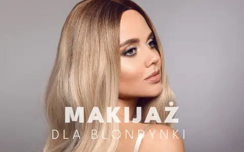 Piękna blondynka z subtelnym makijażem. Idealne kolory dla blondynek podkreślające urodę.