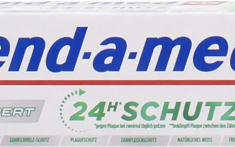 Opakowanie pasty do zębów Blend-a-med Pro Expert 24h Schutz, wycofana wersja z niemieckim opisem.
