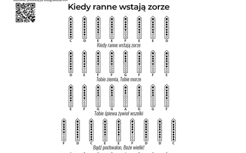 Kiedy ranne wstają zorze nuty: Zagraj na piano, gitarze, organach!
