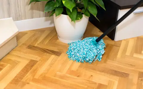 Mopem z mikrofibry z łatwością umyjesz parkiet. Delikatne włókna skutecznie usuwają kurz i brud, pozostawiając podłogę lśniącą.