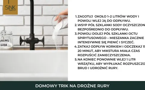 Zatkany zlew? Udrożnij go sam! Skuteczne porady krok po kroku.