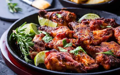 Grillad kycklingfilé med lime och rosmarin, perfekt för en sommarkväll.