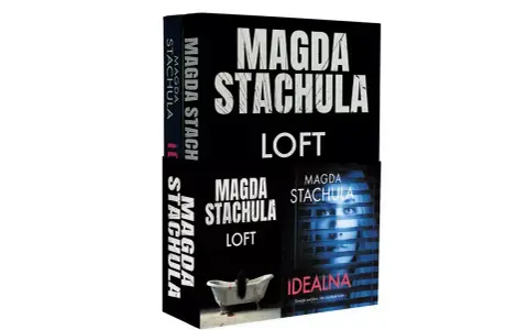 Ekipa na tropie tajemnic z książek Magdy Stachuli. Okładki "Loft" i "Idealna" budzą grozę.