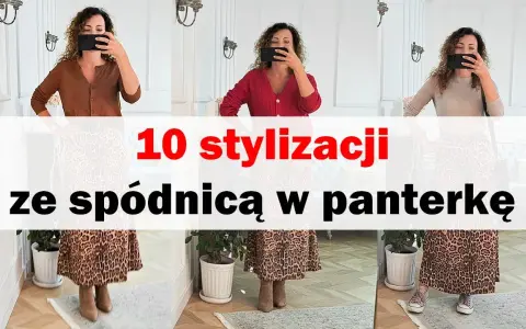 Jaką bluzkę do spódnicy w panterkę wybrać, by wyglądać stylowo?