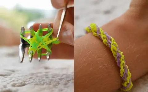 Jak zrobić bransoletkę z gumek na widelcu - proste kroki i triki