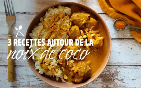 Noix de coco grillée : recettes faciles, bienfaits et astuces