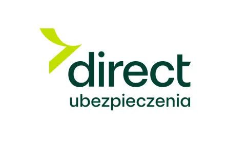 Logo Direct Ubezpieczenia, jednej z firm ubezpieczeniowych w Polsce.