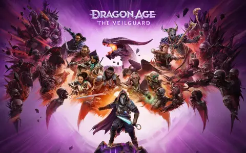 Héroes de Dragon Age: Dreadwolf se enfrentan a un dragón y hordas de muertos vivientes en un mundo de fantasía épica.