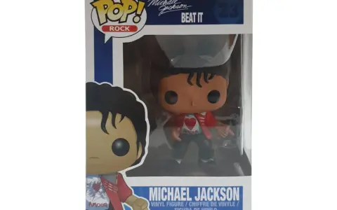 Figurka Funko Pop! przedstawiająca Michaela Jacksona w stroju z teledysku "Beat It".