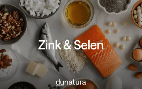 Zink und Selen zusammen einnehmen: Lachs, Fisch, Nüsse, Haferflocken, Eier und Samen sind reich an diesen wichtigen Nährstoffen.