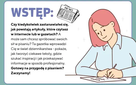 Jak napisać artykuł do gazetki szkolnej, by zaskoczyć czytelników?