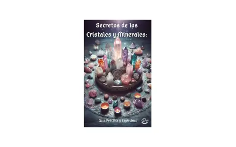Cristales y minerales vibrantes, dispuestos con velas, revelan sus secretos y propiedades espirituales en esta guía.