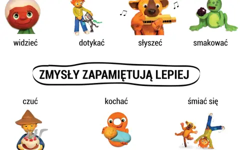 Zmysły zapamiętują lepiej! Zobacz, dotknij, usłysz, posmakuj, poczuj, kochaj i śmiej się. Darmowe dyktanda do druku pomogą w nauce.