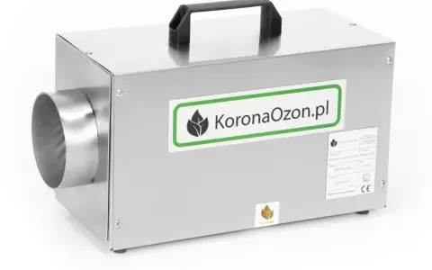 Ozonator Korona A 40 ze stali nierdzewnej, idealny do odświeżania powietrza w samochodzie. Sprawdź, jaki ozonator do samochodu wybrać!