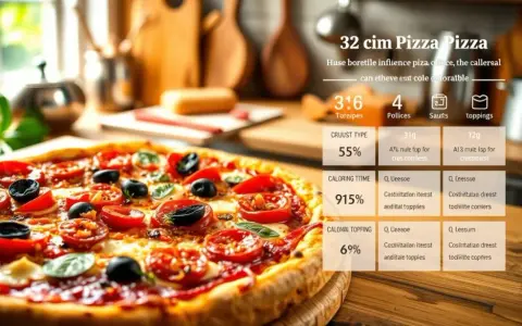 Pizza: Ile ma kalorii? Sprawdź fakty i jedz bez wyrzutów!