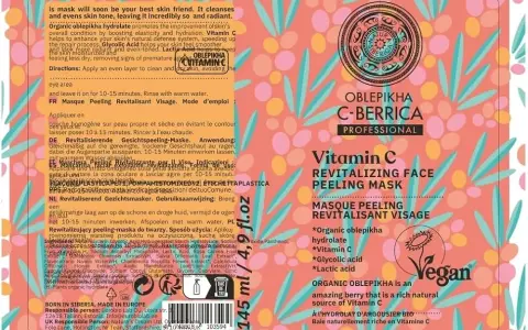 Natura Siberica C-Berrica: Peeling-maska, która odmieni Twoją cerę?