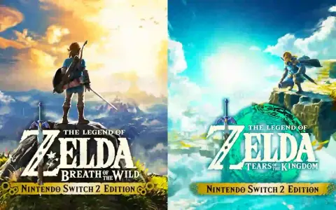 Link en Hyrule, listo para la aventura en The Legend of Zelda: Tears of the Kingdom para Nintendo Switch 2 Edition.