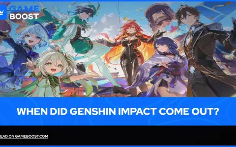 Postać z Genshin Impact, pytanie o datę premiery gry.