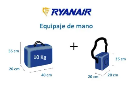 Equipaje de mano Ryanair: nuevas dimensiones y restricciones que debes conocer