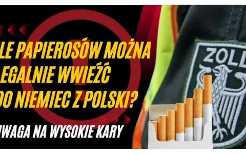 Ile tytoniu do Niemiec? Limity, kary i jak ich uniknąć!