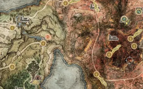 Mapa Elden Ring. Wiele miejsc do odkrycia, ale czy Elden Ring jest trudny? Ta mapa pokazuje, że jest wiele wyzwań.