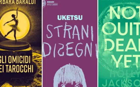 Copertine di gialli: "Gli omicidi dei tarocchi", "Strani disegni" e "Not quite dead yet". Ultime uscite da non perdere.