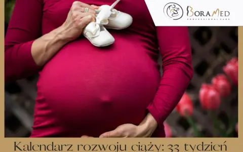 33. tydzień ciąży: 8. miesiąc rozwój, objawy, poród i przygotowania