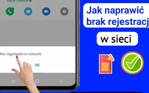 Nie zarejestrowano w sieci? Napraw to! Kompletny poradnik krok po kroku