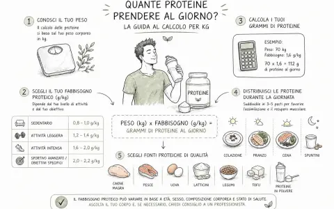 Guida al calcolo delle proteine giornaliere: peso, fabbisogno e fonti. Le proteine a cosa servono? Fondamentali per il recupero muscolare.