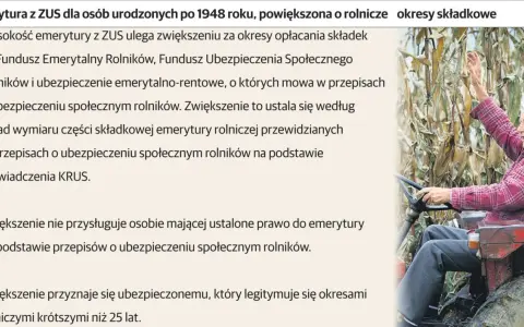 Starszy rolnik na traktorze, który może być beneficjentem emerytury rolniczej. Kto wprowadził emerytury rolnicze?