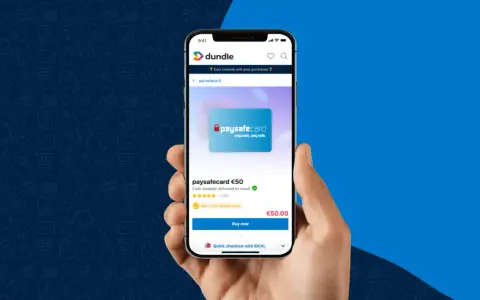 Kup paysafecard €50 na Dundle. Szybki kod na email. Gdzie kupić paysafecard? Tutaj!