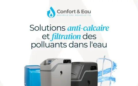 Solutions anti-calcaire et filtration pour l'eau très dure. Appareils de traitement d'eau.