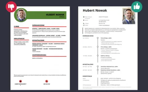 CV spawacz Hubert Nowak: doświadczenie w spawaniu i budowlance, kwalifikacje, wykształcenie.