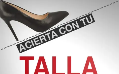 Zapato negro de tacón. ¡Acierta con tu talla 8 en España mujer!